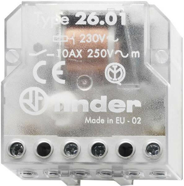 Relé AC12V Impulsos 1NA/10A-Componentes eletronicos-Finder-Music Stage