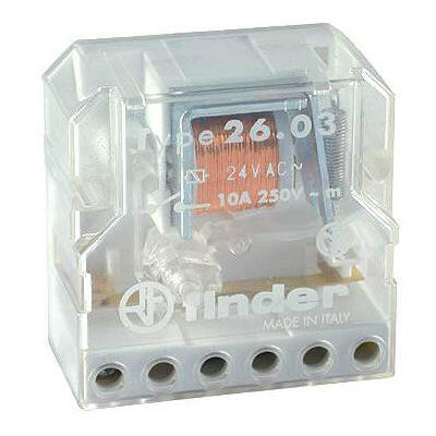 Relé AC12V Impulsos 1NA+1NF/10A Inversor-Componentes eletronicos-Finder-Music Stage