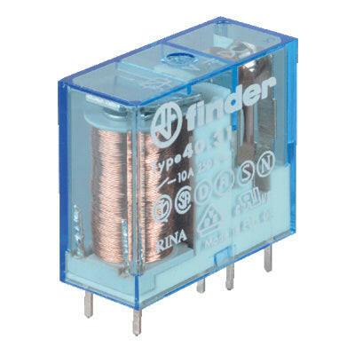 Relé DC 60V/1C/10A - R:3,5mm Circuito Impresso-Componentes eletronicos-Finder-Music Stage