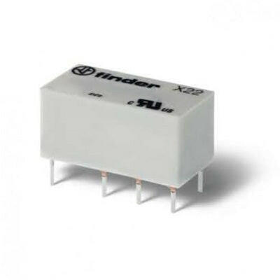 Relé DC Mini 5V/2C/2A - R:5mm Circuito Impresso-Componentes eletronicos-Finder-Music Stage