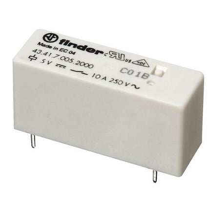 Relé DC Mini Sensível 12V/1NA/10A -R:3,2mm Circuito Impresso-Componentes eletronicos-Finder-Music Stage