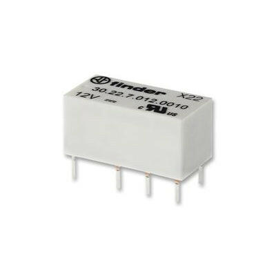 Relé DC Mini Sensível 12V/2C/2A - R:5mm Circuito Impresso-Componentes eletronicos-Finder-Music Stage