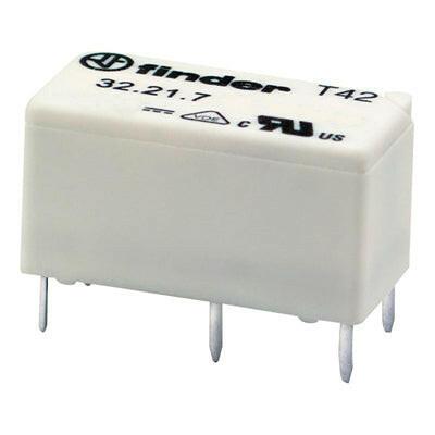 Relé DC Mini Sensível 48V/1C/6A - R:7,62mm Circuito Impresso-Componentes eletronicos-Finder-Music Stage