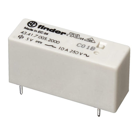 Relé DC Mini Sensível 6V/1C/10A - R:3,2mm Circuito Impresso-Componentes eletronicos-Finder-Music Stage