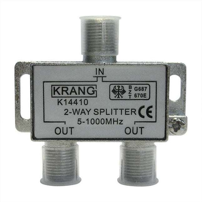 Repartidor TV 2 Saídas 5-1000MHz-Tv audio e video-SMI-Music Stage