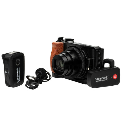 Kit Microfone Lapela 2.4GHz para Entrevistas – Saramonic