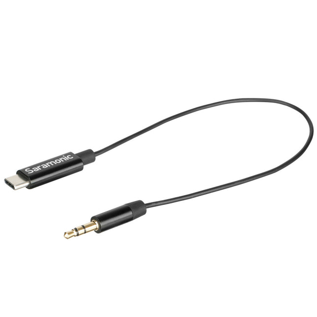 Cabo Áudio 3,5mm para USB-C p/ Android-Som e luz-Saramonic-Music Stage
