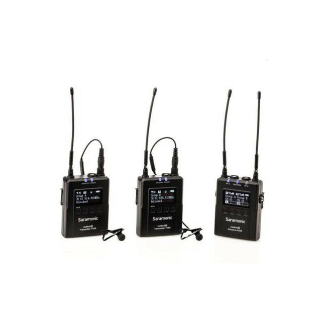 Kit Microfones Lapela UHF para Vídeo e Entrevista – Saramonic-Som e luz-Saramonic-Music Stage