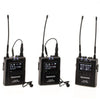 Kit Microfones Lapela UHF (TX+TX+RX)