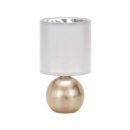 Candeeiro Mesa Decorativo - PERLO Branco/Dourado-Iluminacao e led-Struhm-Music Stage