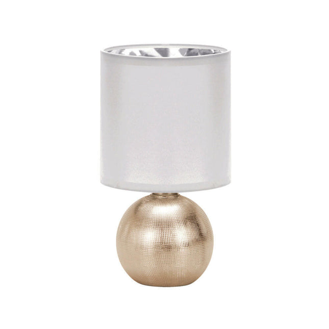 Candeeiro Mesa Decorativo - PERLO Branco/Dourado-Iluminacao e led-Struhm-Music Stage
