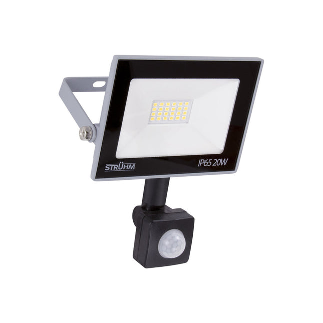 Projector KROMA LED 20W Branco Frio c/ Sensor-Iluminacao e led-Struhm-Music Stage