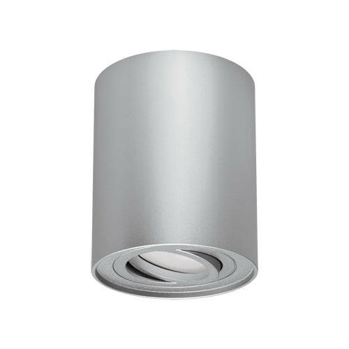 Projector LED Redondo GU10 Ajustável - Prateado-Iluminacao e led-Struhm-Music Stage