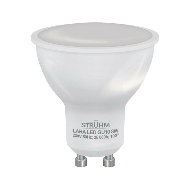 Lâmpada LED Dicroica GU10 8W 640lm 4500K - Branco Neutro-Iluminacao e led-Struhm-Music Stage