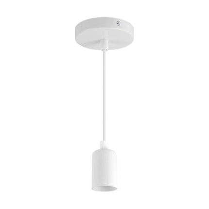 Suporte de Tecto p/ Lâmpada E27 c/ Cabo - Branco-Iluminacao e led-Struhm-Music Stage