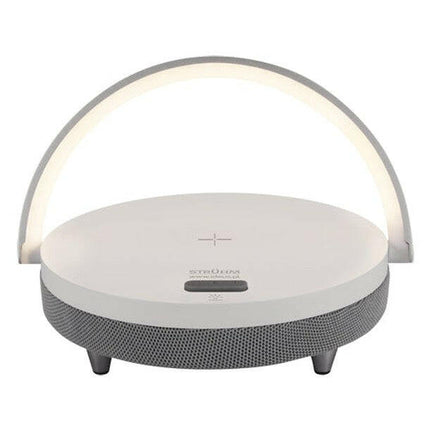 Candeeiro Secretária c/ Coluna Bluetooth e Carregador-Iluminacao e led-Struhm-Music Stage
