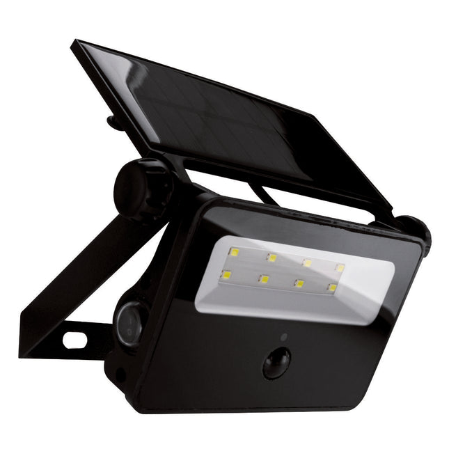 Projector c/ Painel Solar c/ Sensor - SANTOR LED-Iluminacao e led-Struhm-Music Stage