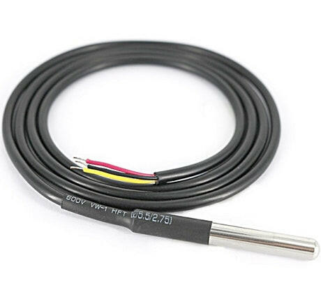 Sonda Temperatura Submergível p/ Funduino - DS18B20-Robotica e prototipagem-Funduino-Music Stage