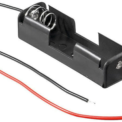 Suporte Pilhas 1xR6 c/ Fios 20cm-Energia-SMI-Music Stage