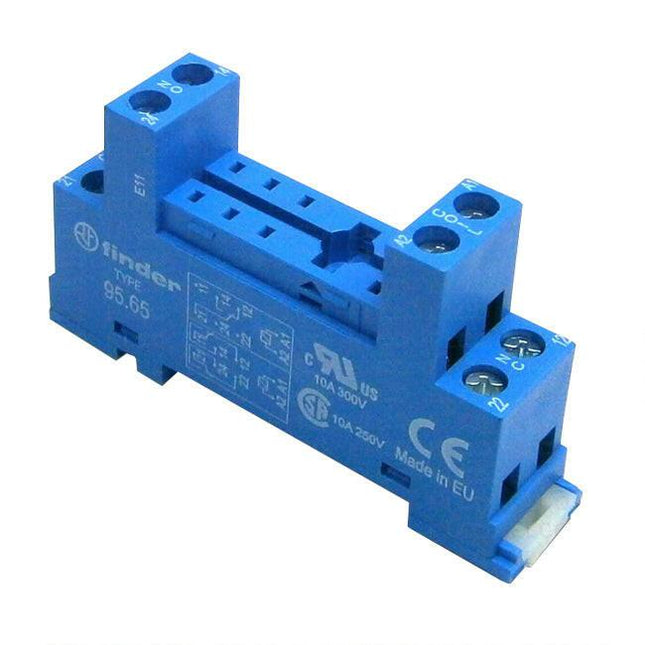 Suporte Relé c/ Bornes Parafuso - R:5mm-Componentes eletronicos-Finder-Music Stage