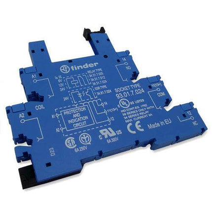Suporte Relé p/ Série 34-Componentes eletronicos-Finder-Music Stage