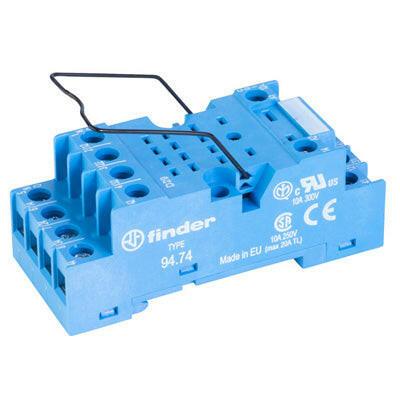 Suporte Relé p/ Série 85 R:3.5mm-Componentes eletronicos-Finder-Music Stage