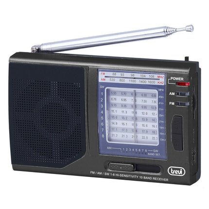 Rádio FM Portátil - MB 728 - Preto-Pequenos Domesticos-Trevi-Music Stage