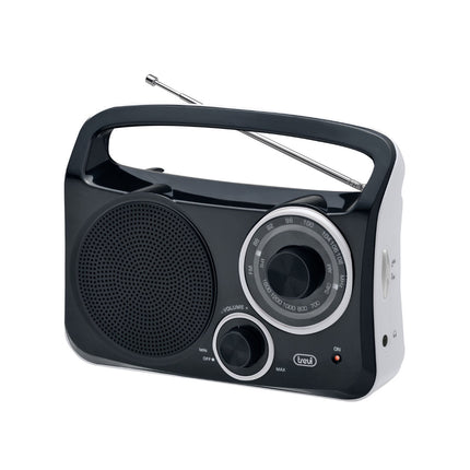 Rádio AM/FM Portátil - RA 762 - Preto-Pequenos Domesticos-Trevi-Music Stage