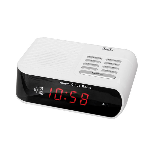 Rádio Despertador FM - RC 827 - Branco-Pequenos Domesticos-Trevi-Music Stage