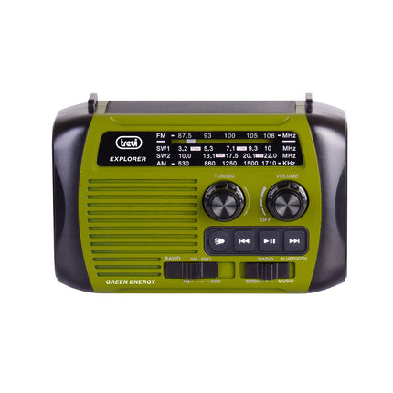 Rádio Portátil Dinamo Trevi RA 7F30 BT - Verde