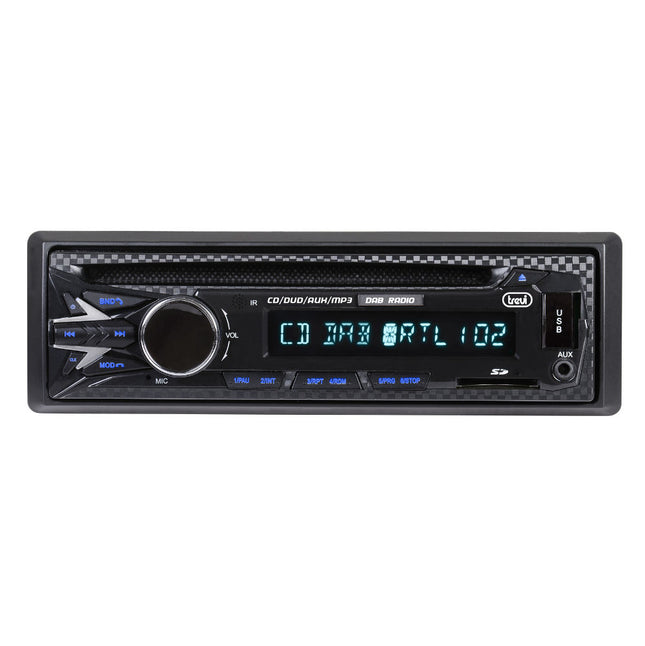 Auto Rádio FM 180W USB/SD/AUX/BT/CD 5790DAB-Som e luz-Trevi-Music Stage