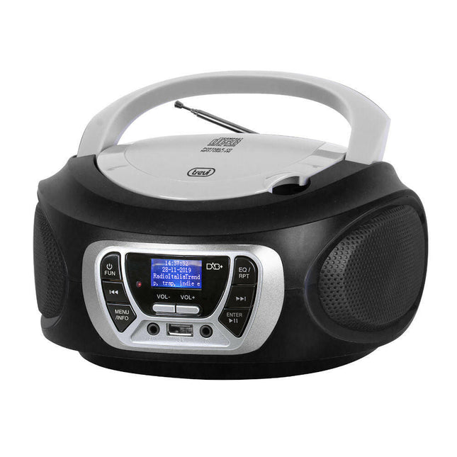 Rádio CD Portátil c/ USB - CMP 510 - Preto-Pequenos Domesticos-Trevi-Music Stage
