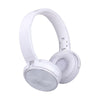 Auscultadores Bluetooth c/ Microfone - DJ 12E50 BT - Branco.