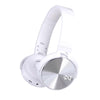 Auscultadores Bluetooth c/ Microfone - DJ 12E50 BT - Branco.