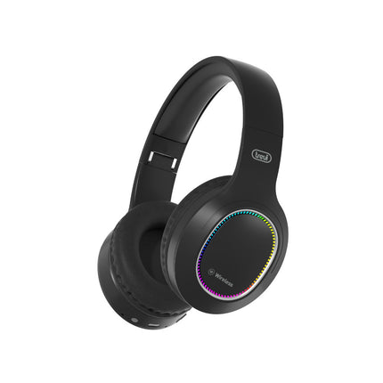 Auscultadores Bluetooth c/ LED - DJ 12E60 BT - Preto-Trevi-Music Stage
