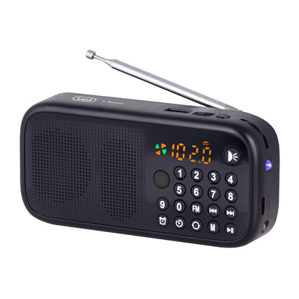 Rádio Portátil c/ Bluetooth MP3/SD - DR 7F40 BT - Preto-Pequenos Domesticos-Trevi-Music Stage