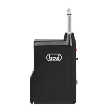 Microfone s/ Fios VHF c/ Receptor-Som e luz-Trevi-Music Stage