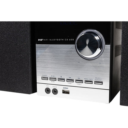 Aparelhagem Hi-Fi 30W c/ Leitor de CD/BT/USB/AUX - HCX 10D8-Pequenos Domesticos-Trevi-Music Stage