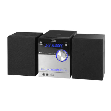 Aparelhagem Hi-Fi 30W c/ Leitor de CD/BT/USB/AUX - HCX 10D8-Pequenos Domesticos-Trevi-Music Stage