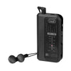 Rádio Mini AM/FM Portátil - RA 738 - Preto