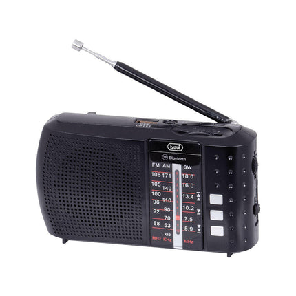 Rádio AM/FM Portátil c/ BT/USB/SD - RA 7F20 - Preto-Pequenos Domesticos-Trevi-Music Stage