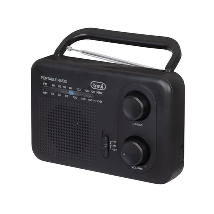 Rádio AM/FM Portátil - RA 7F64 - Preto-Pequenos Domesticos-Trevi-Music Stage