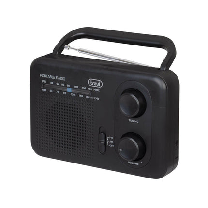 Rádio AM/FM Portátil - RA 7F64 - Preto-Pequenos Domesticos-Trevi-Music Stage