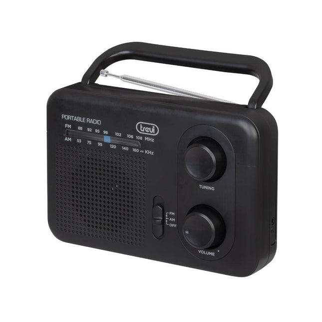 Rádio AM/FM Portátil - RA 7F64 - Preto-Pequenos Domesticos-Trevi-Music Stage