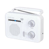 Rádio AM/FM Portátil - RA 7F64 - Branco.