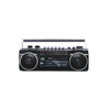 Rádio Gravador Portátil Cassete/USB/SD/BT - RR 501 - Preto.