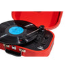 Gira-Discos Portátil c/ Bluetooth Sally - TT 1020 - Vermelho.