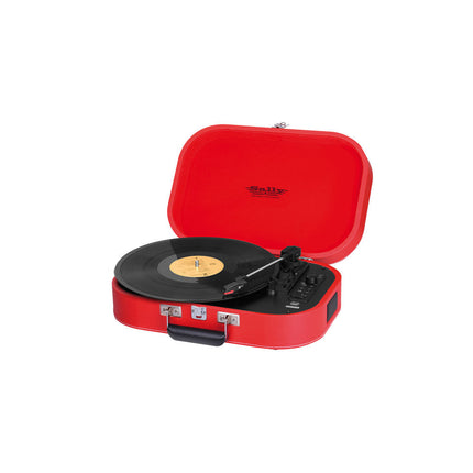 Gira-Discos Portátil c/ Bluetooth Sally - TT 1020 - Vermelho-Pequenos Domesticos-Trevi-Music Stage