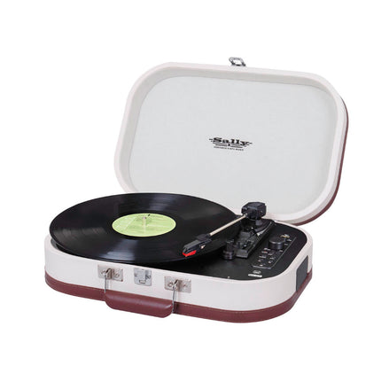 Gira-Discos Portátil c/ Bluetooth Sally - TT 1020 - Creme-Pequenos Domesticos-Trevi-Music Stage