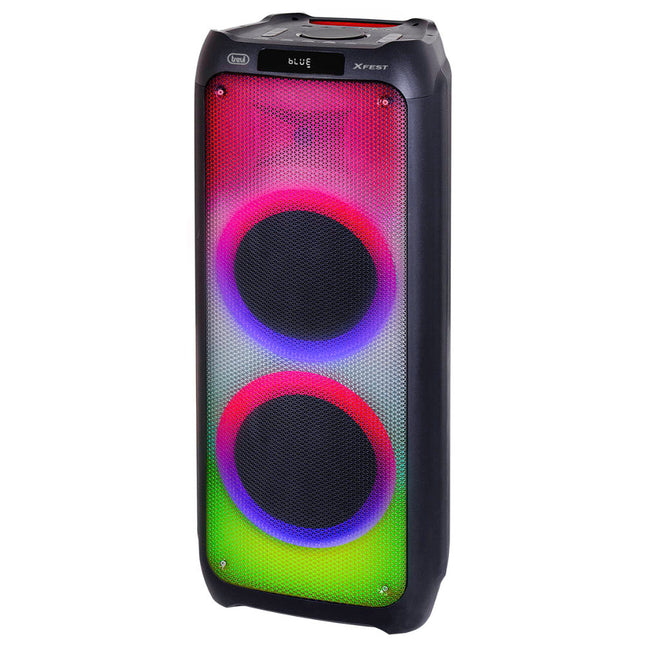 Coluna Bluetooth 200W USB/SD/AUX/TWS - XF 3400 PRO-Som e luz-Trevi-Music Stage